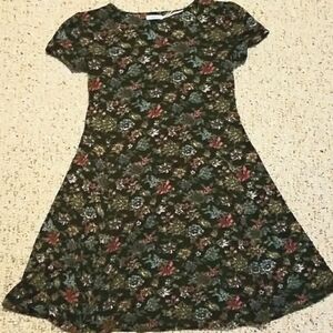 Floral Urban Outfitters kimchi blue skater dress
